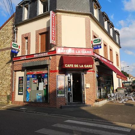 Cafe De La Gare Hotel Bessancourt Exterior foto